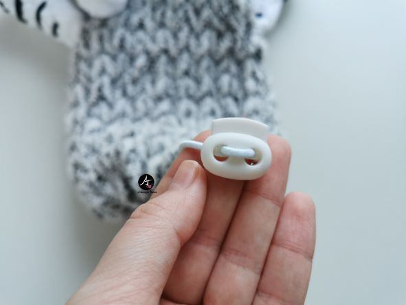 Pajamas bag White Tiger toy