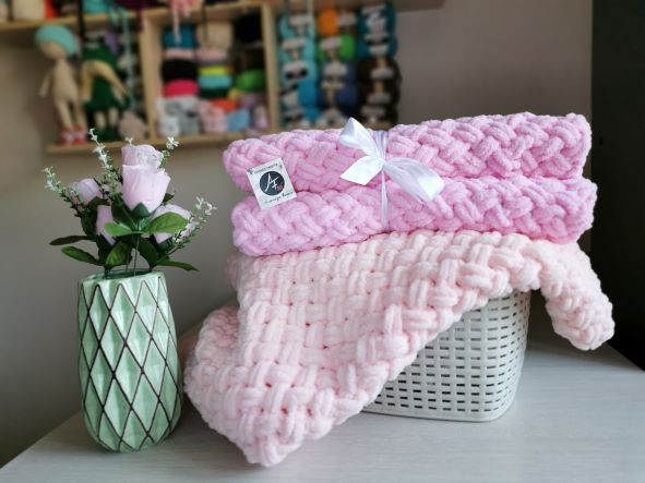 Crochet baby blanket