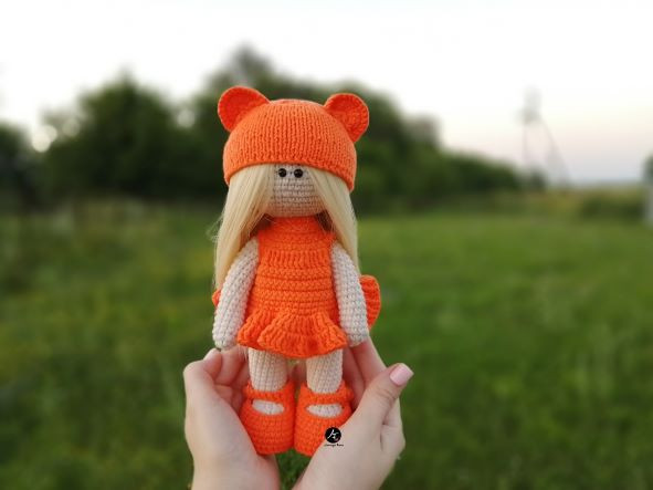 Crochet doll Sasha