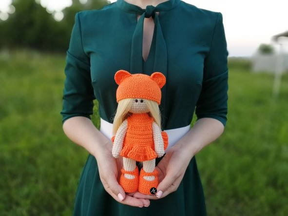 Crochet doll Sasha
