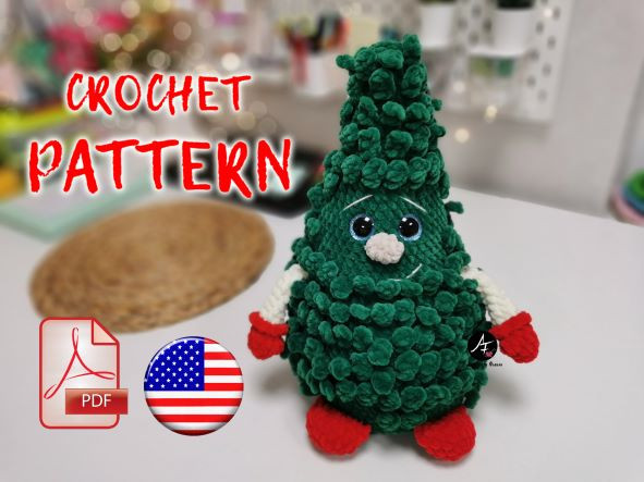 Crochet Pattern Christmas tree
