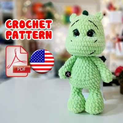 Crochet pattern Dragon