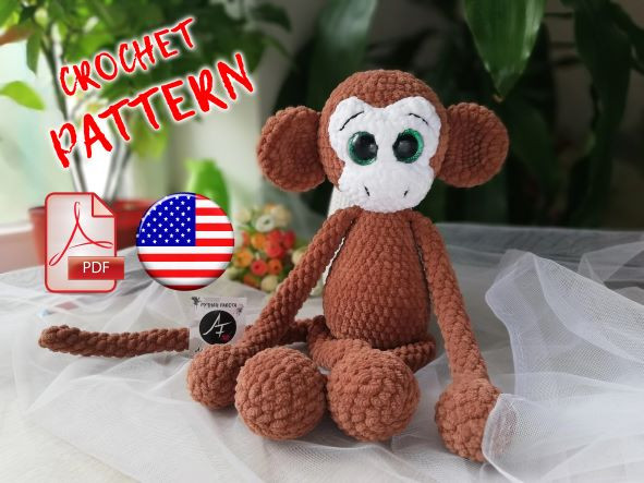 Crochet pattern Monkey
