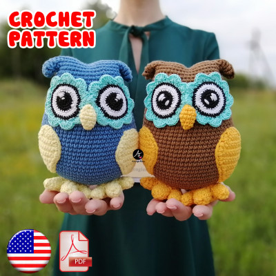 Crochet Pattern Owl