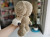 Dog from the series Big-eyed animals (crochet toy)