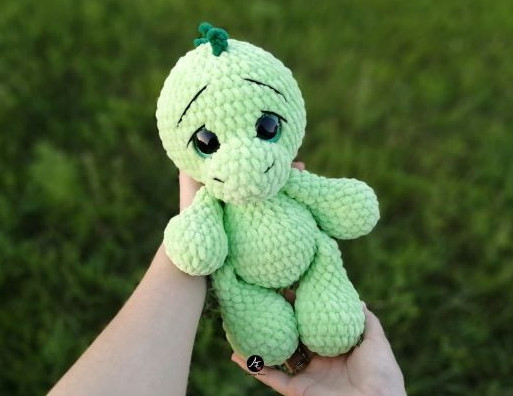 Dragon from the series Big-eyed animals (crochet toy) Dragon from the series Big-eyed animals (crochet toy)