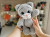 Cat from the series Big-eyed animals (crochet toy)