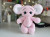 Elephant from the series Big-eyed animals (crochet toy)