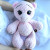 Pig from the series Big-eyed animals (crochet toy)